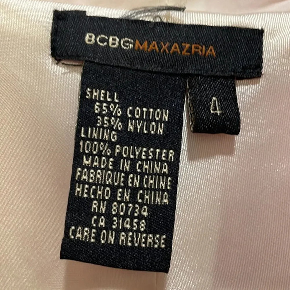 BCBG Maxazria runway pink jacket with flowers at the pockets - Picture 11 of 13